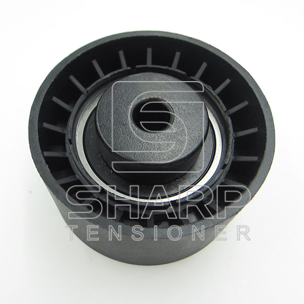 Volvo 1860734 Deflection/Guide Pulley, v-ribbed belt